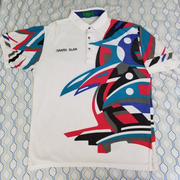 Vintage 70s Grand Slam Munsingwear Penguin Polo